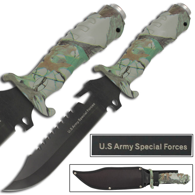 US Army Extrema Survival Combo Knife - TOPHATTER'S ARMORY DEALS