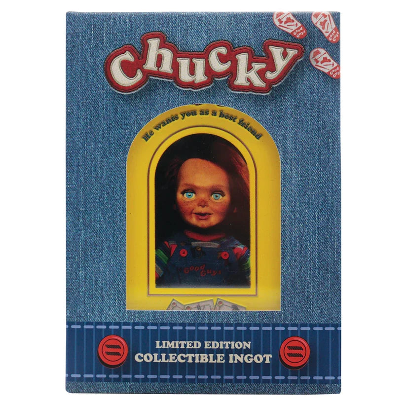 Child's Play - Chucky Limited Edition Ingot and Spell Card