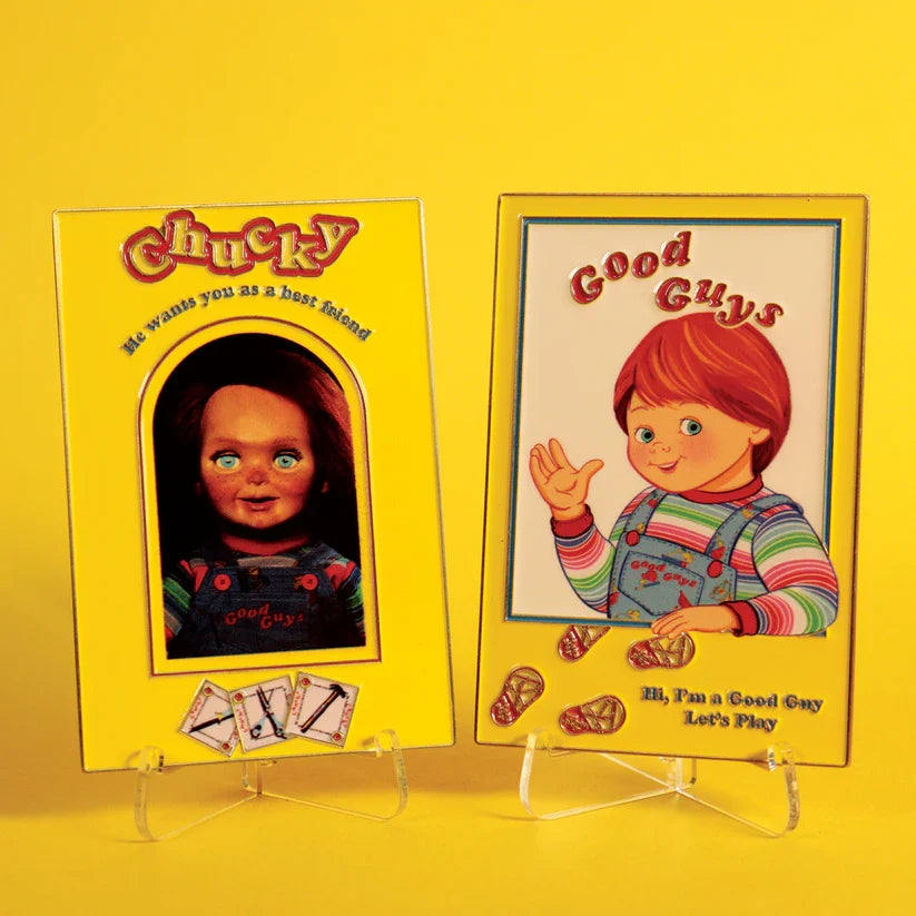 Child's Play - Chucky Limited Edition Ingot and Spell Card