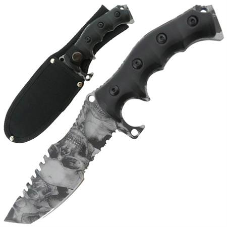 Ultimate Death Wish Blade Hunting Tactical Military Knife Fixed Blade