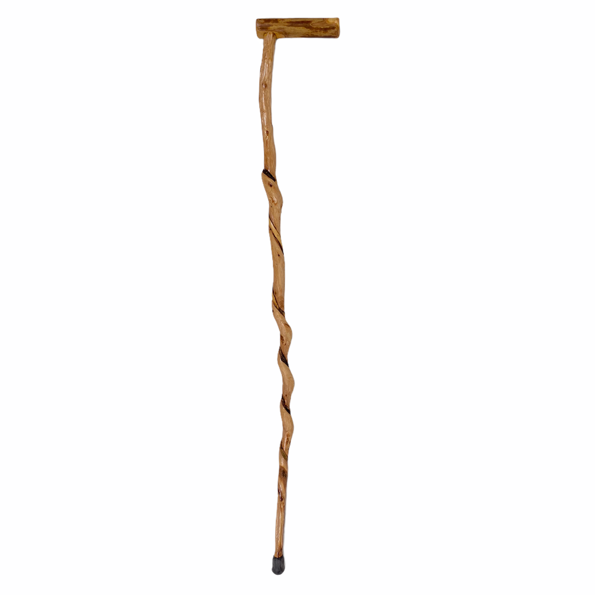 Natural Spiral Vine Twisted Wood Walking Cane - 35.5"