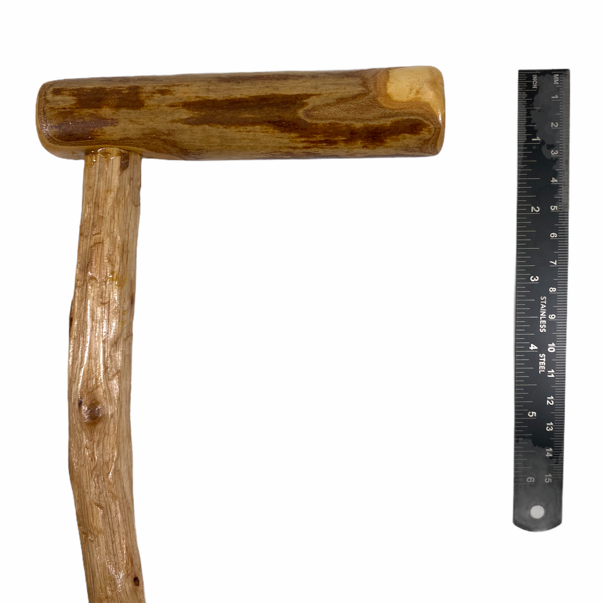 Natural Spiral Vine Twisted Wood Walking Cane - 35.5"