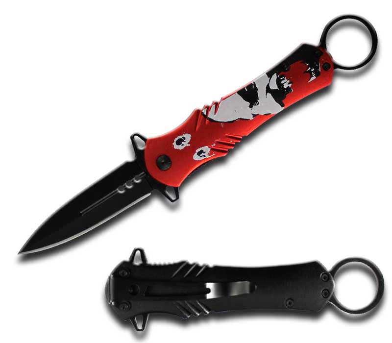 Spring Assist - 'Legal Auto Knife' - Zombies Dagger Style - TOPHATTER'S ARMORY DEALS