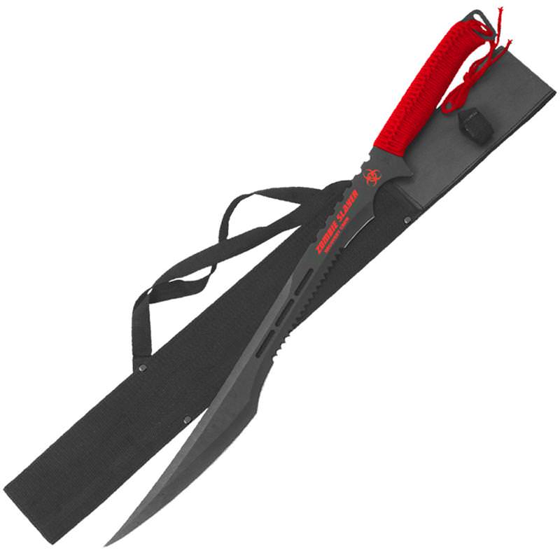 Zombie Slayer Apocalypse Full Tang Ninja Sword - TOPHATTER'S ARMORY DEALS