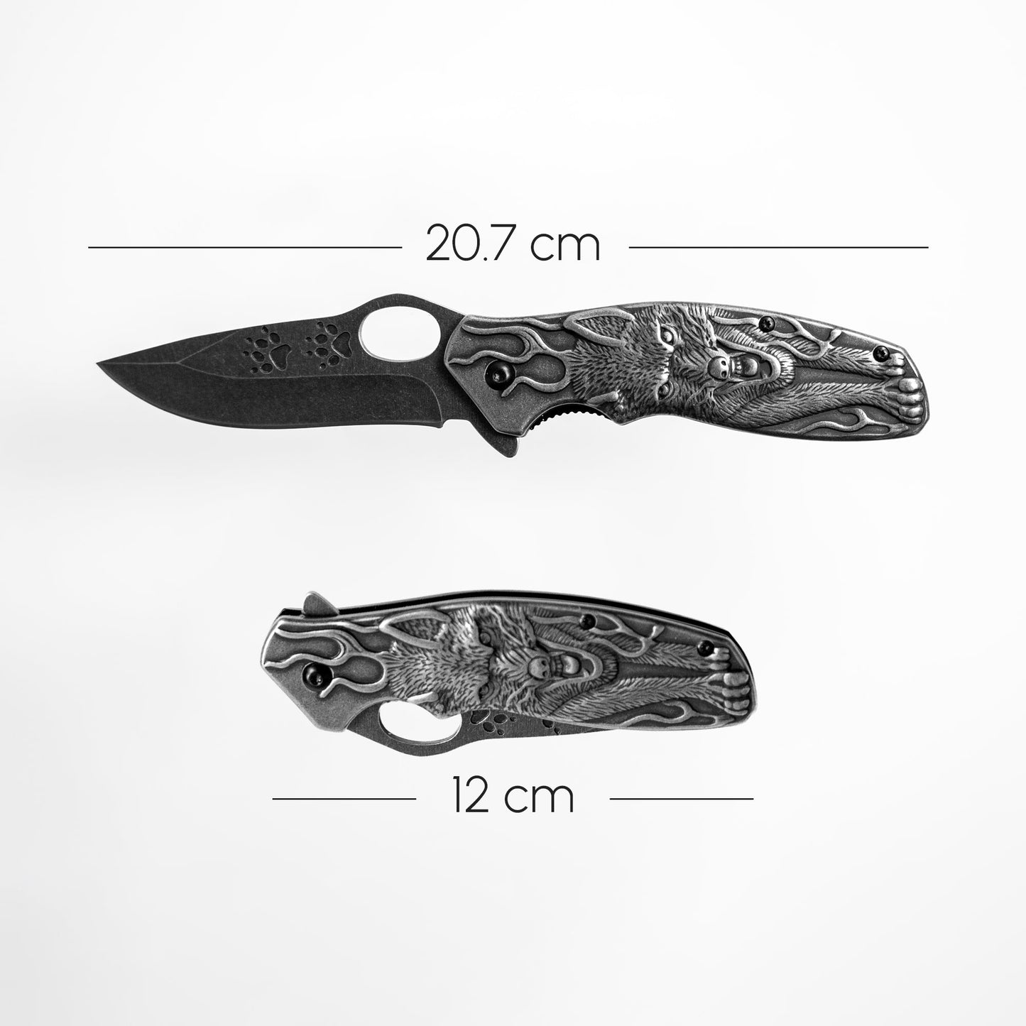Fire and Steel - Wolf Folding Knife