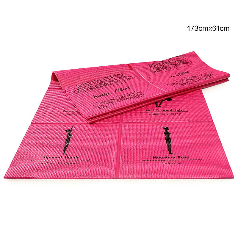 Yoga Mat PVC with Bag for Fitness
