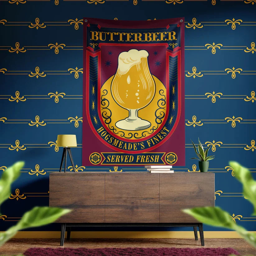 Harry Potter Butterbeer Wall Banner