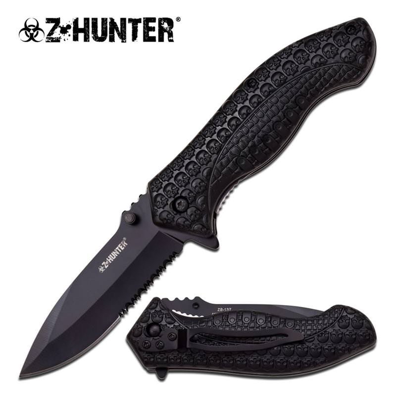 Z Hunter 4.5 Inch Closed Spring Assisted Opening Knife