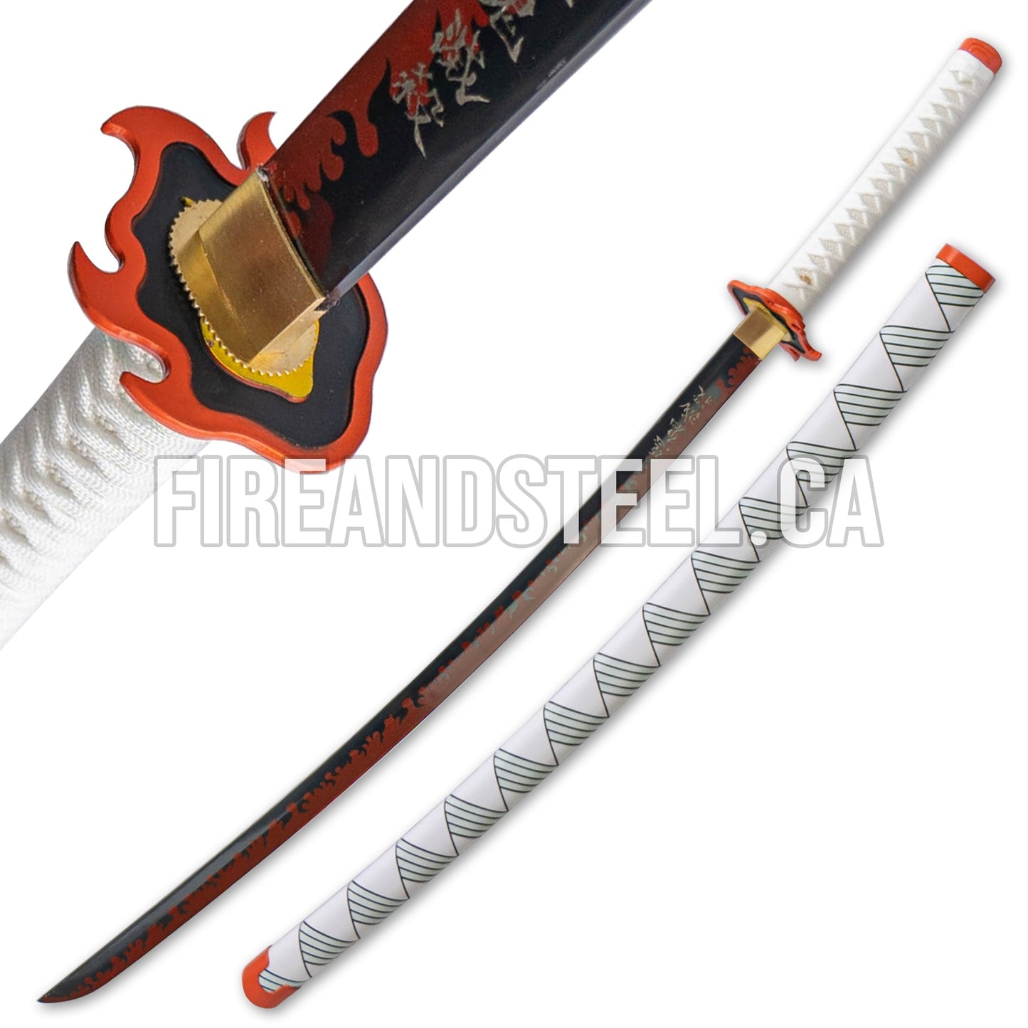 Kyojuro Rengoku's Red Nichirin Katana (Battle Ready)