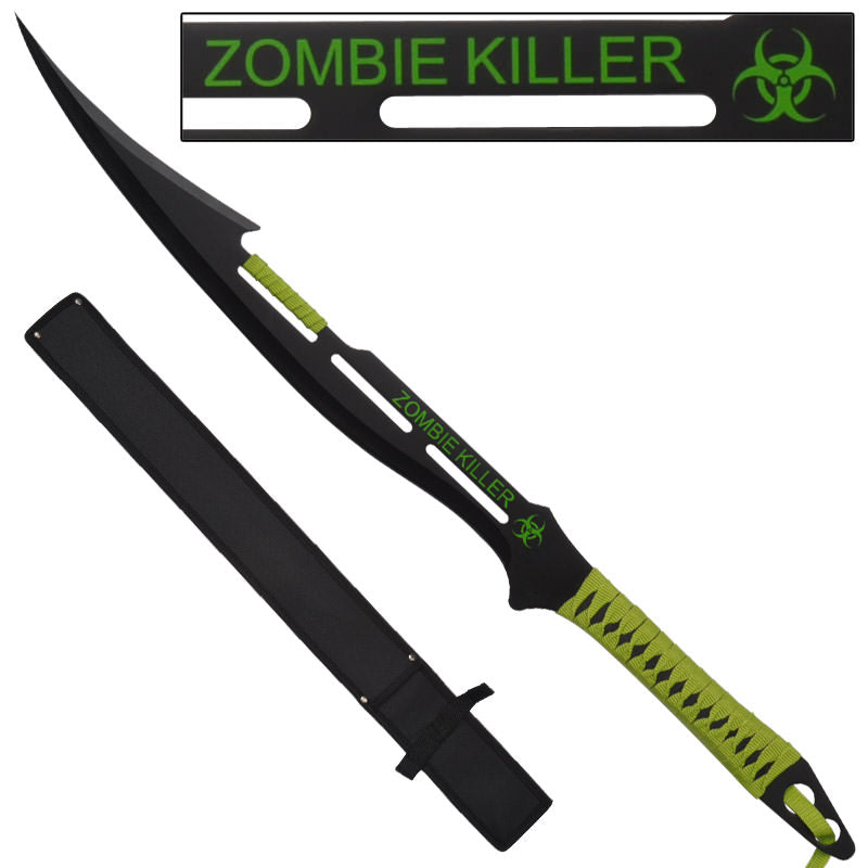 Zombie Killer Apocalyptic Decapitator Sword - TOPHATTER'S ARMORY DEALS