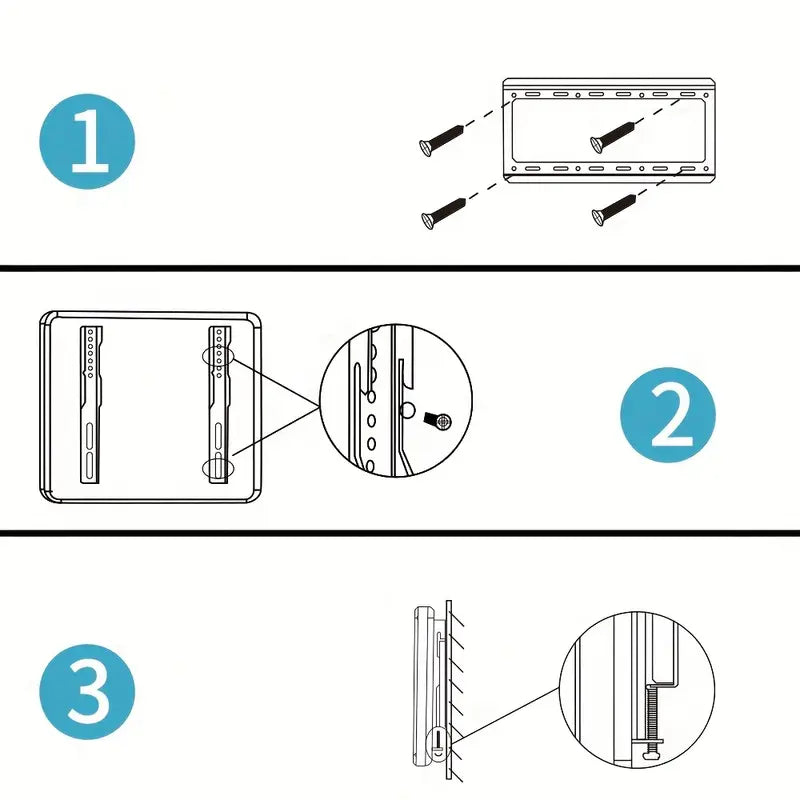 Ultra Slim-fix TV Wall Mount Bracket for 26"-75" LED LCD OLED TVs, Low Profile