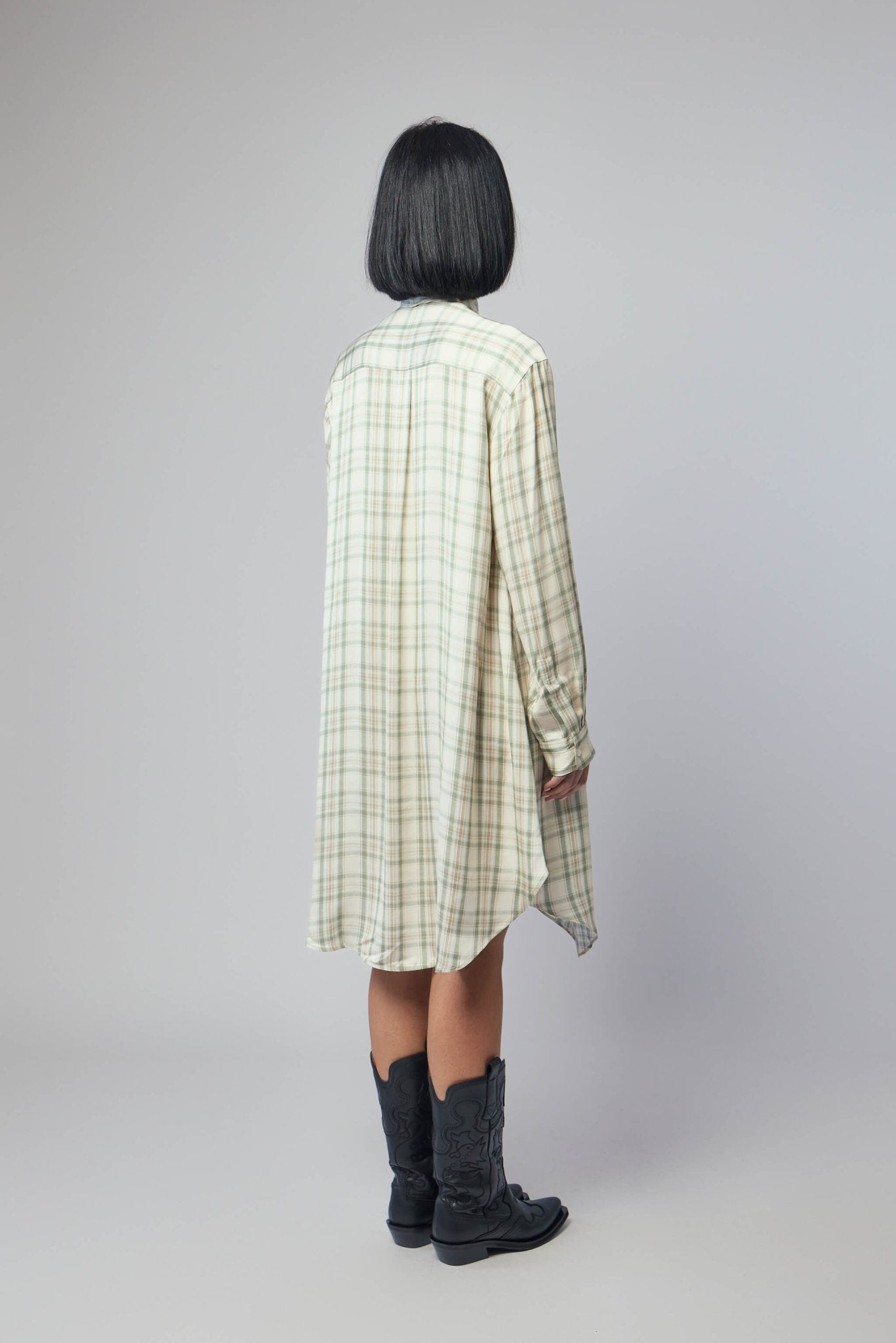 Check Tunic Dress