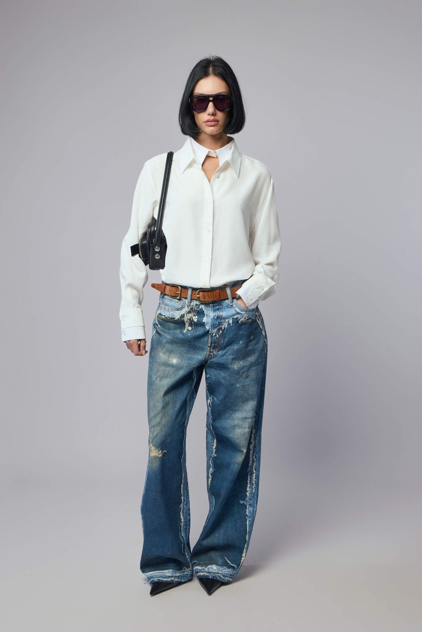 Layered Button-up