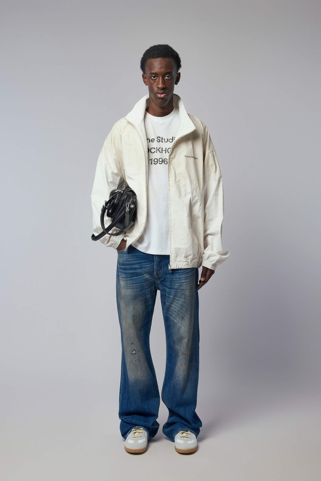 Washed Logo Jacket