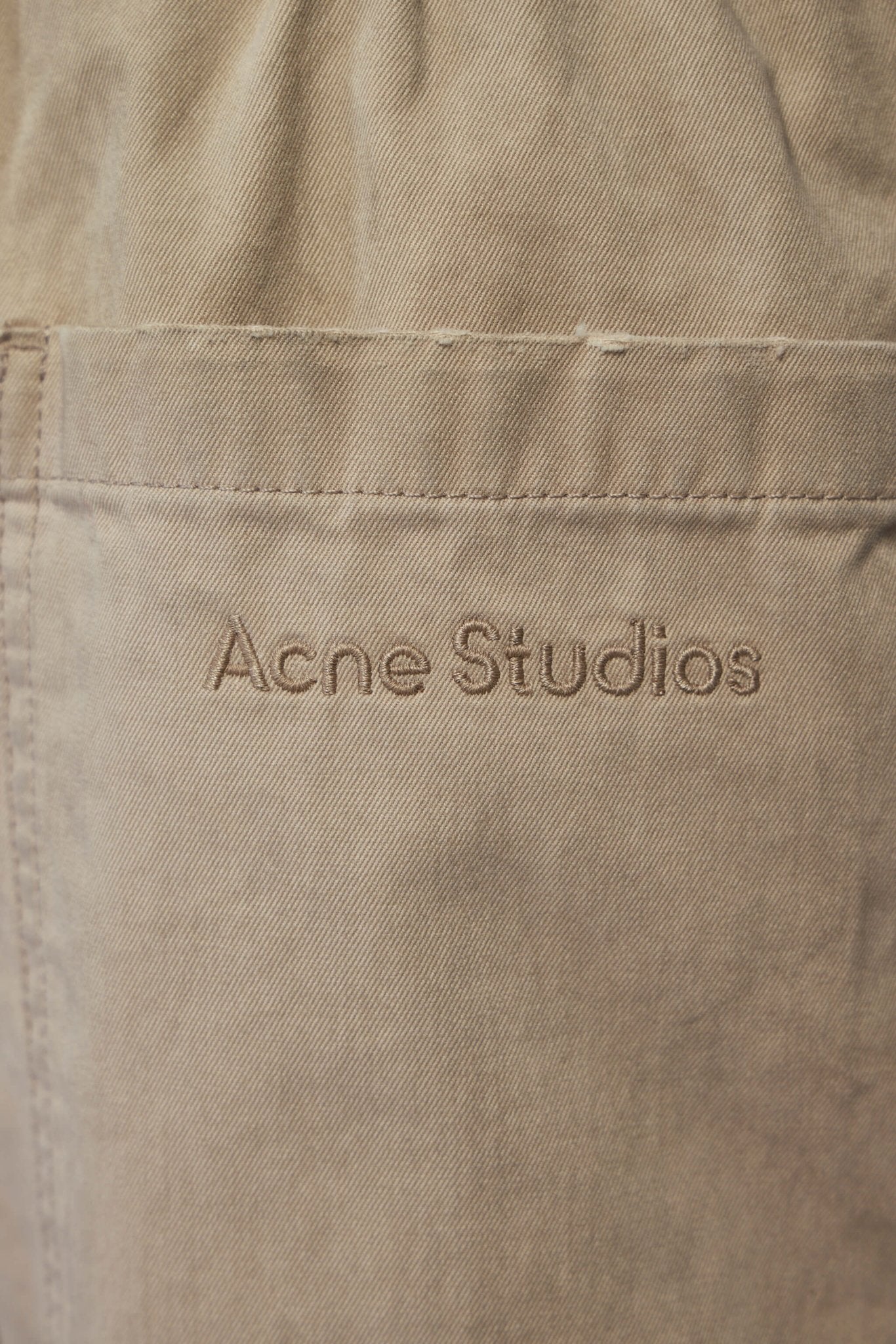 Washed Twill Trousers