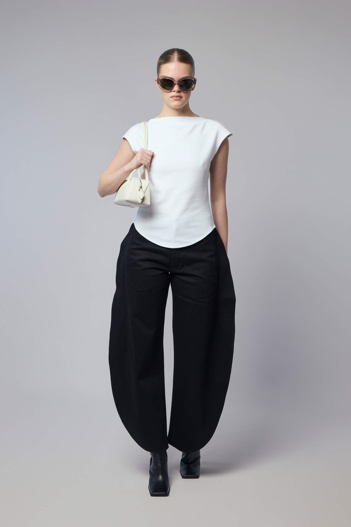 Petal Cotton Trousers
