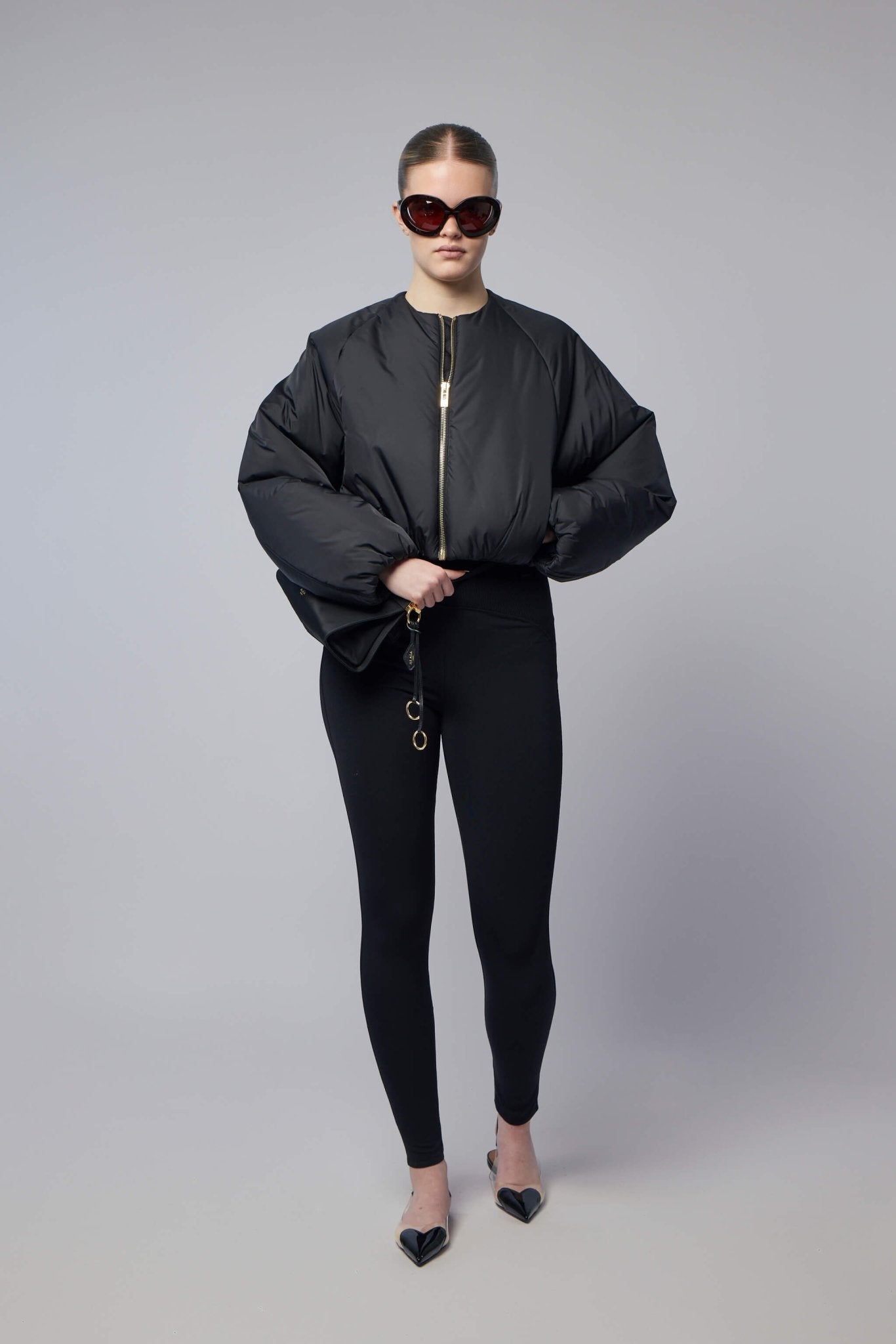 Rib Belt Loop Leggings