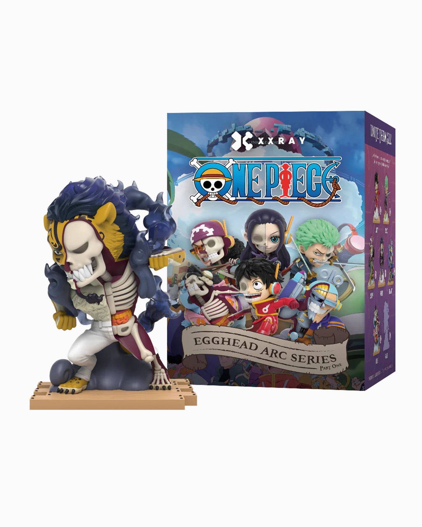 Caja Sorpresa (1 pieza) Mighty Jaxx XXRAY: One Piece Egghead Arc Series