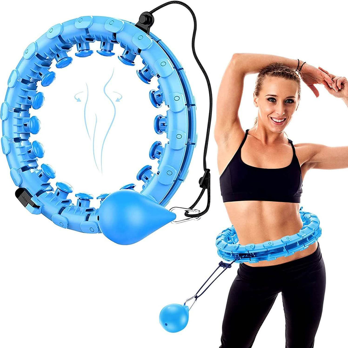 AZ GOGO Smart Hula Weighted Hoops