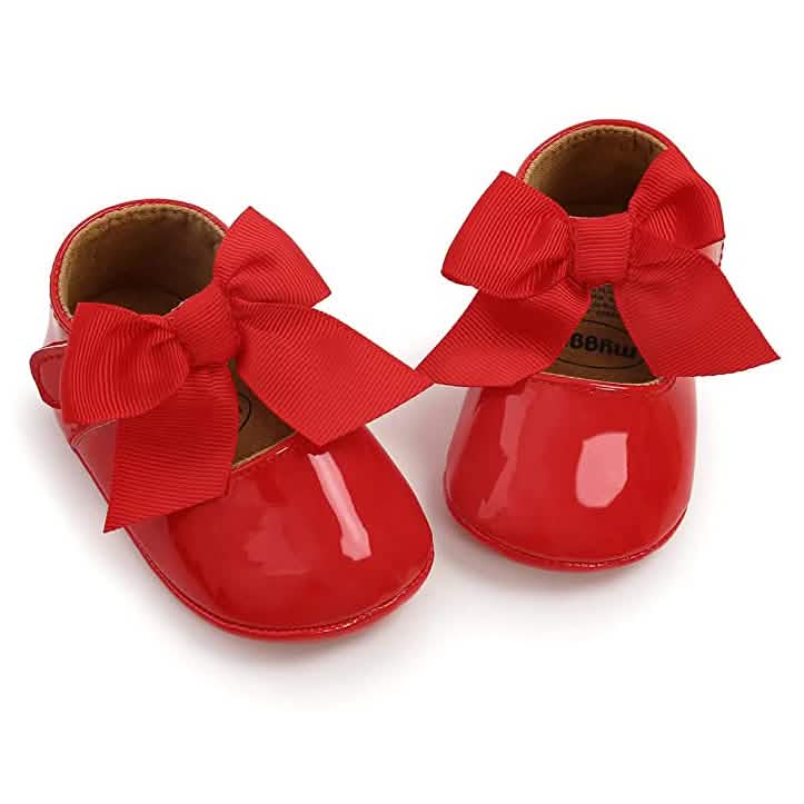 Baby Girls Flats with Bownot