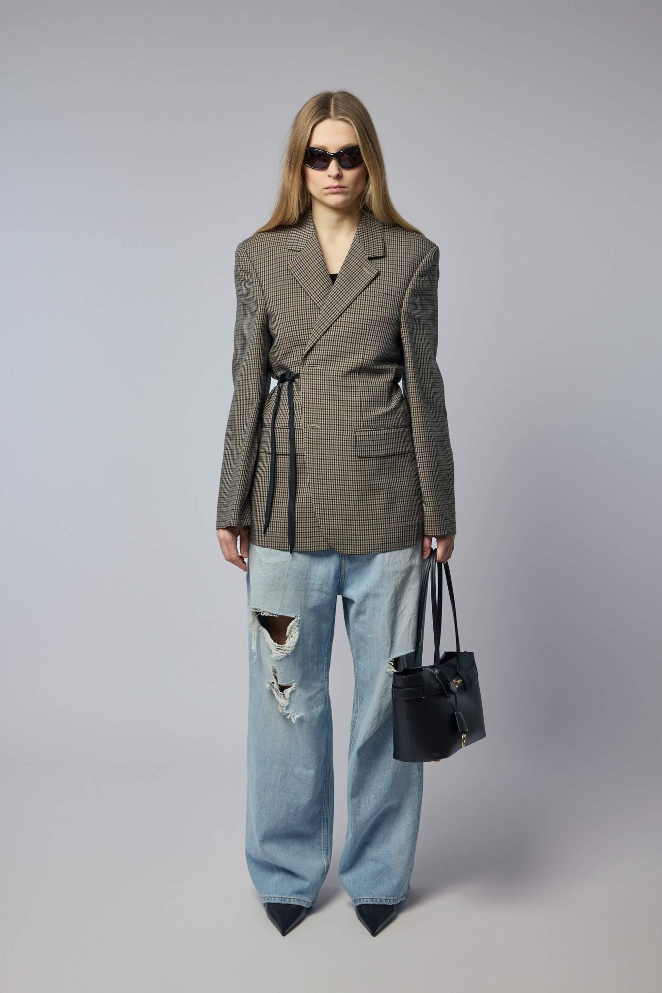 Wrap Tailored Jacket