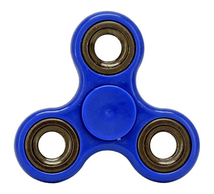 Stress Relief Hand Spinner and Spinning Tri Fidget High Speed Blue - TOPHATTER'S ARMORY DEALS