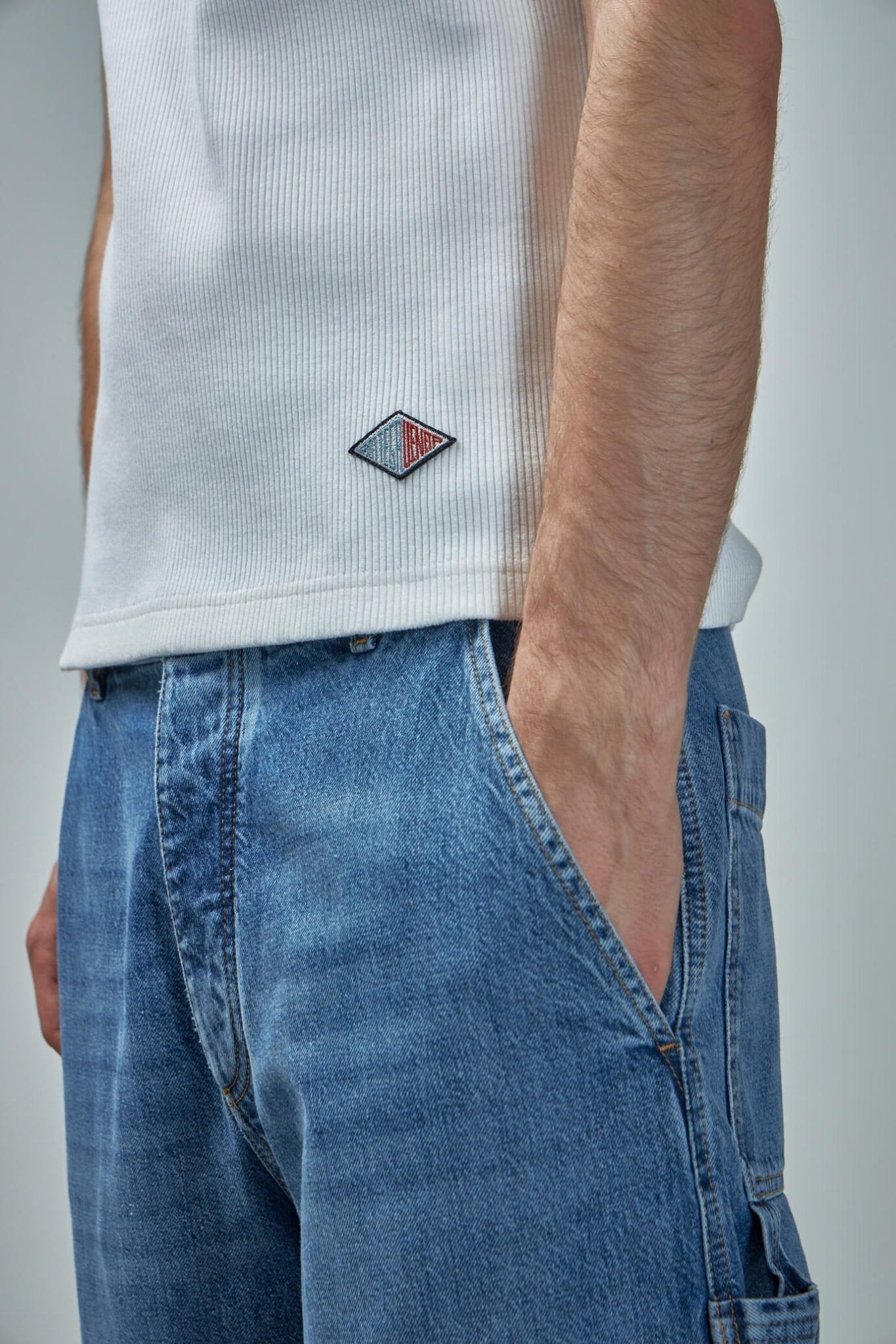 Cotton Rib Jersey Tank Top