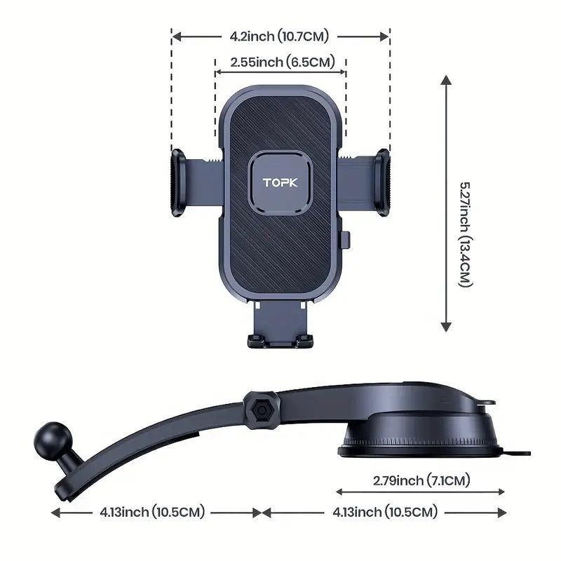 Unlock hands-free possibilities with our car phone holder