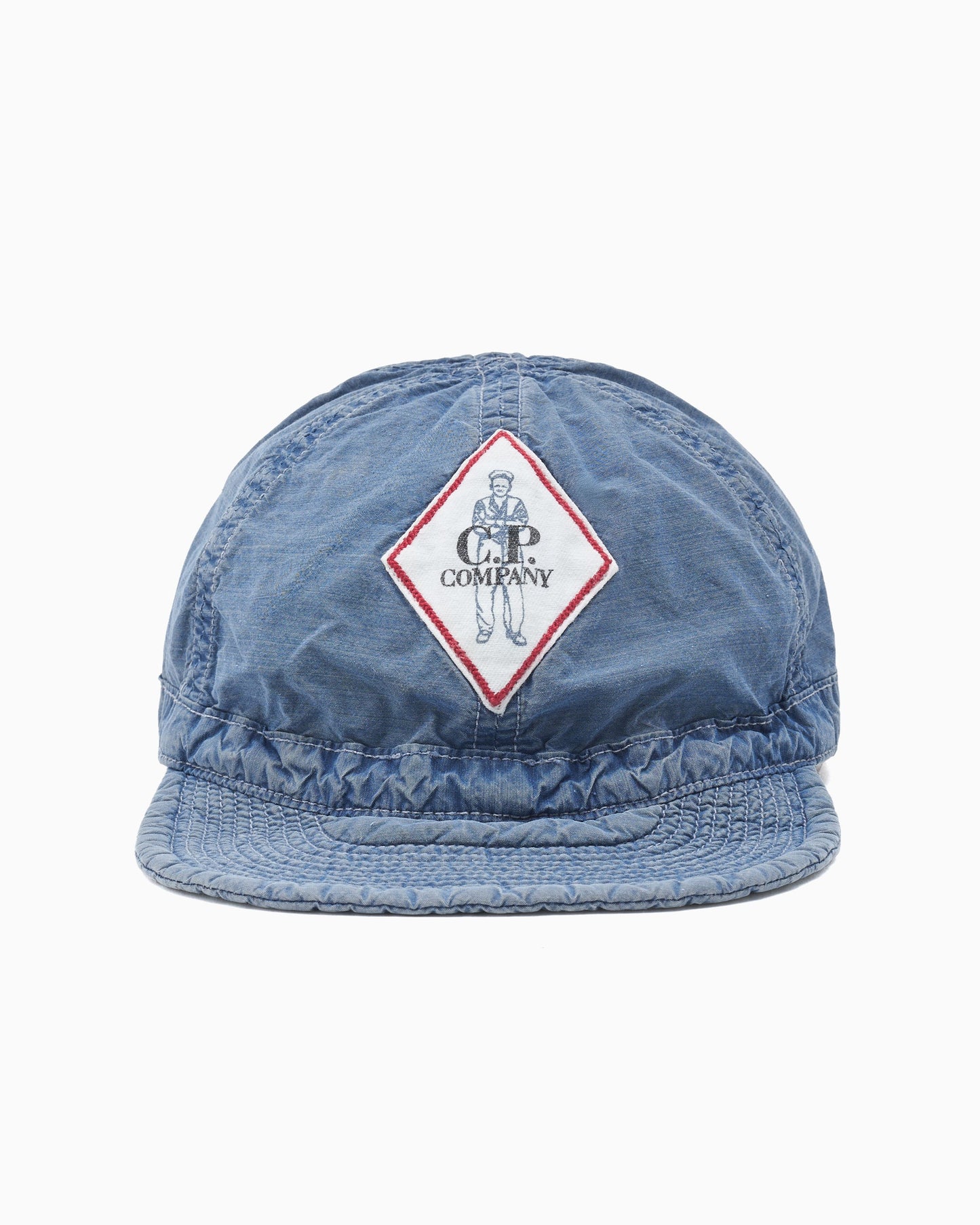 Gorra CP Company 50 Fili Indigo Bleached Unisex