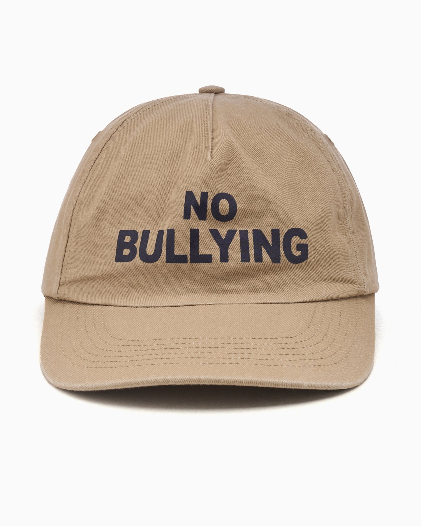 Gorra Rassvet No Bullying Chino Unisex 5 Panel Twill Light Wash Woven Cap Unisex