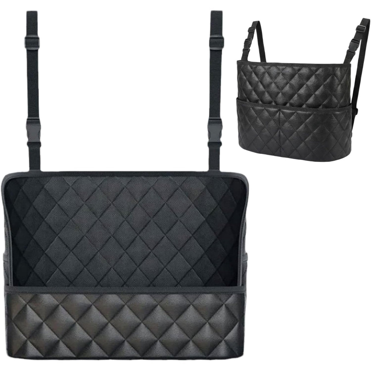 Car Seat Handbag Holder and Console Storage Organizer