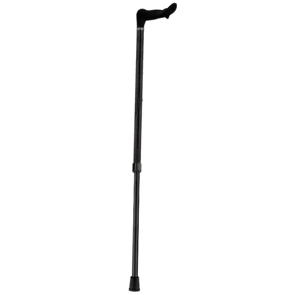 Lightweight & Adjustable: High-Tech Carbon Fiber Palm Grip Cane