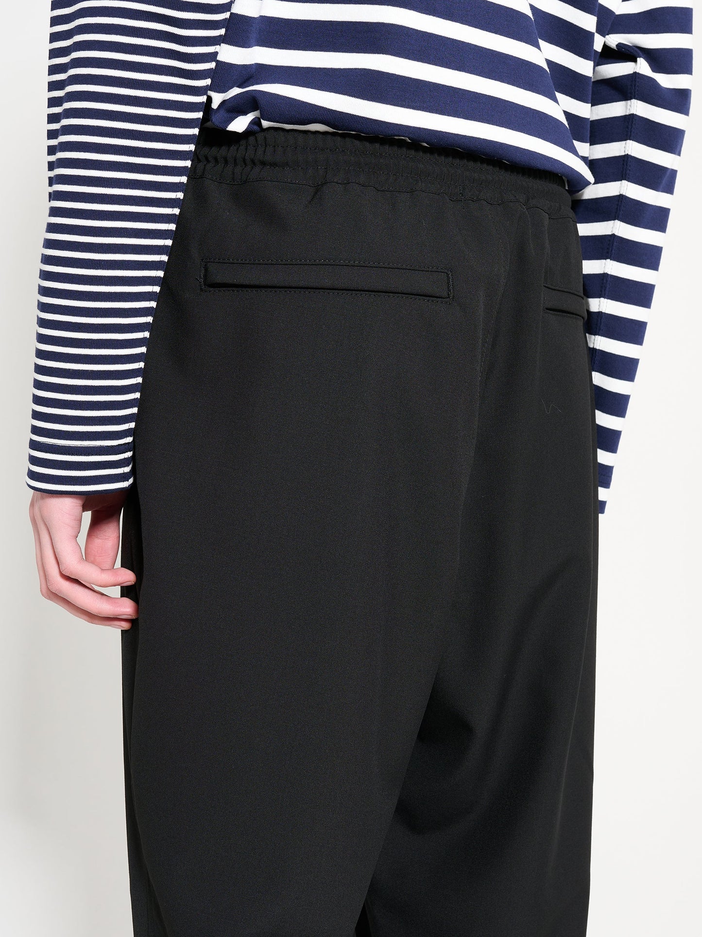 Comme des Garçons Homme Wool Poplin Pants Black