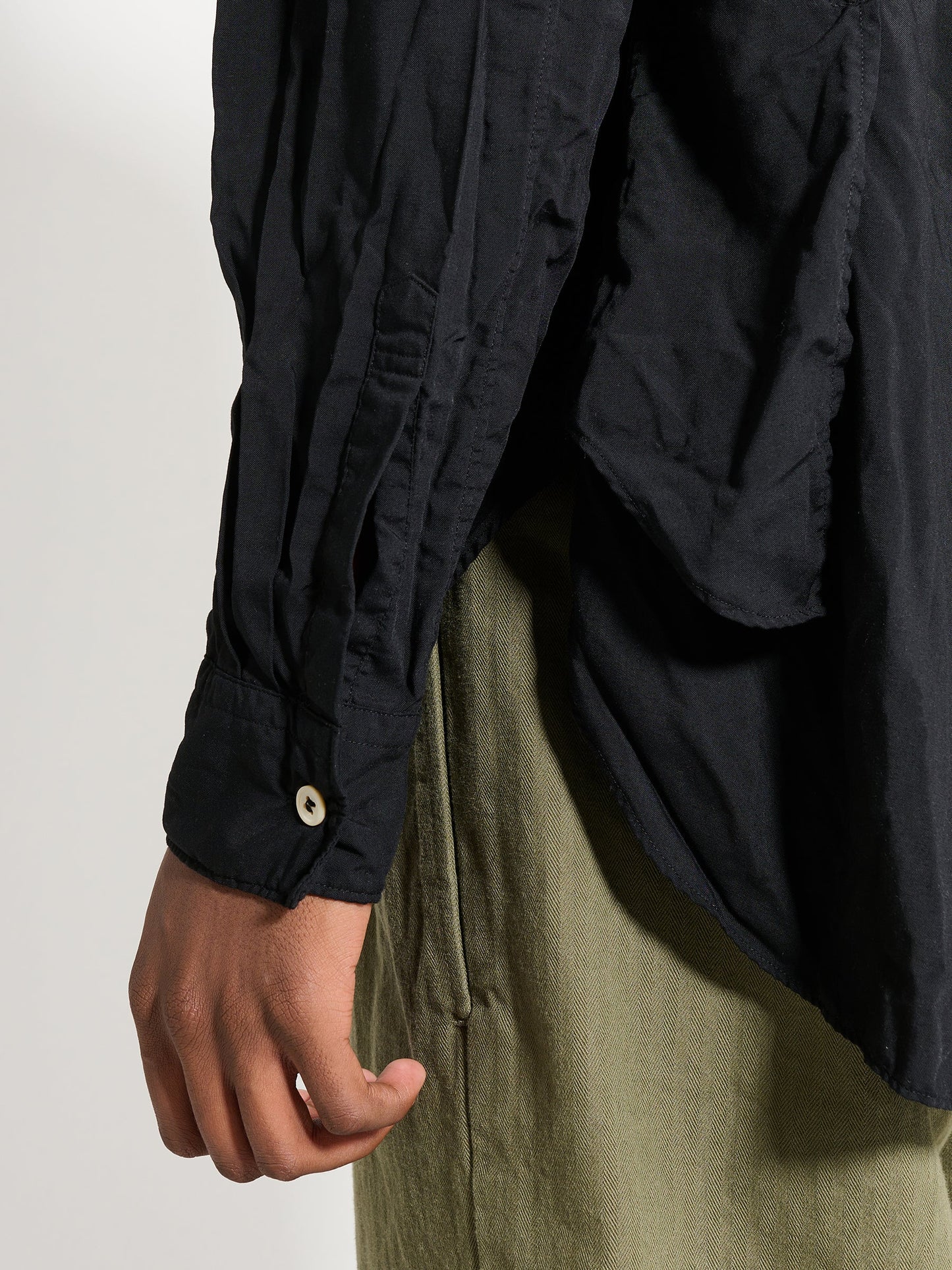 Comme des Garçons Homme Plus Panel Shirt Black
