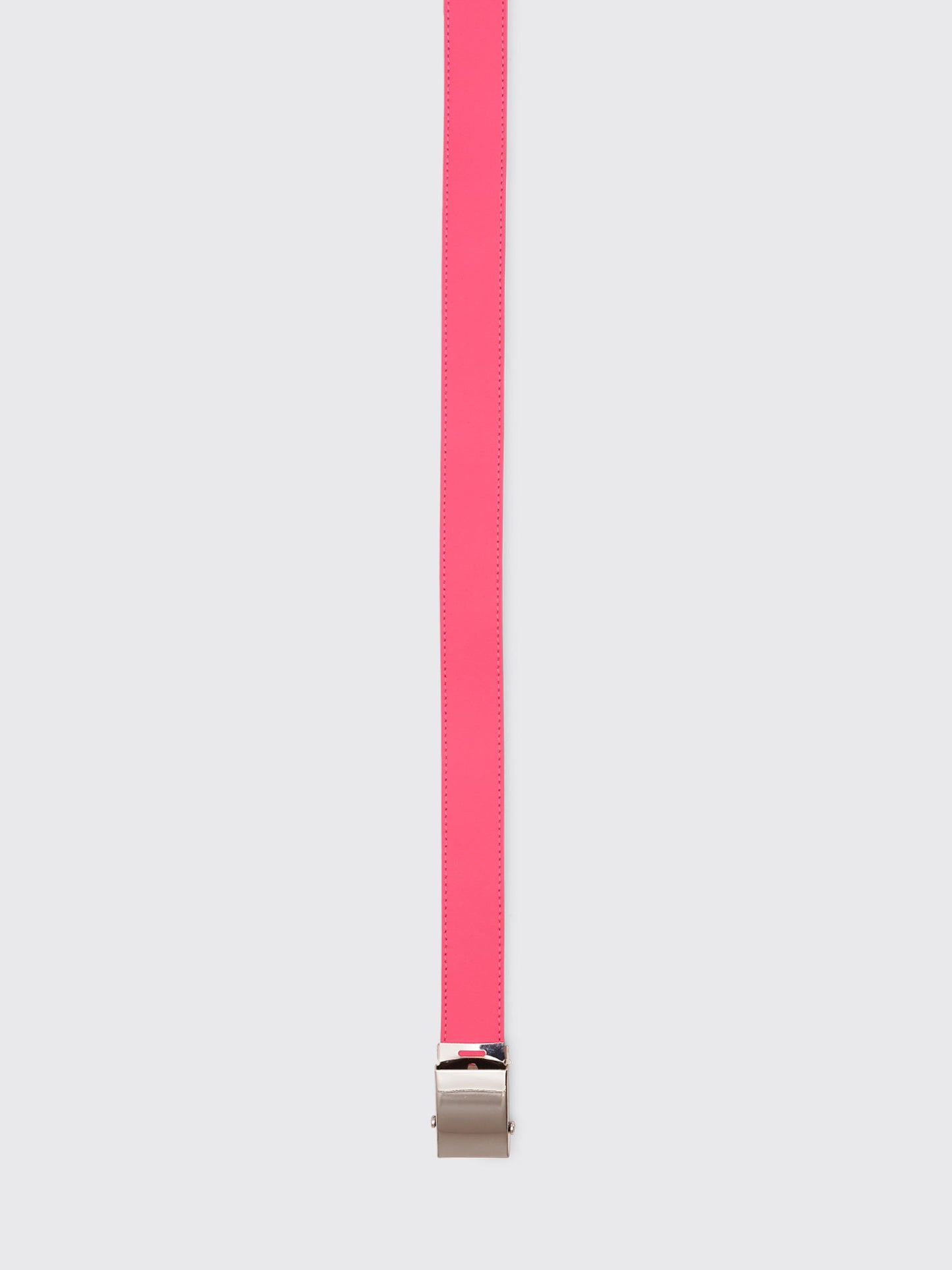 Comme des Garçons Wallet Super Fluo Leather Belt Pink / Yellow