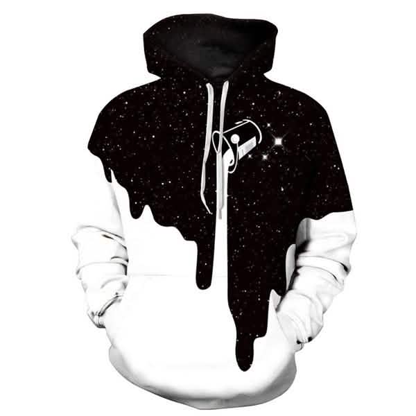 Cool Print Autumn Winter Hoodie