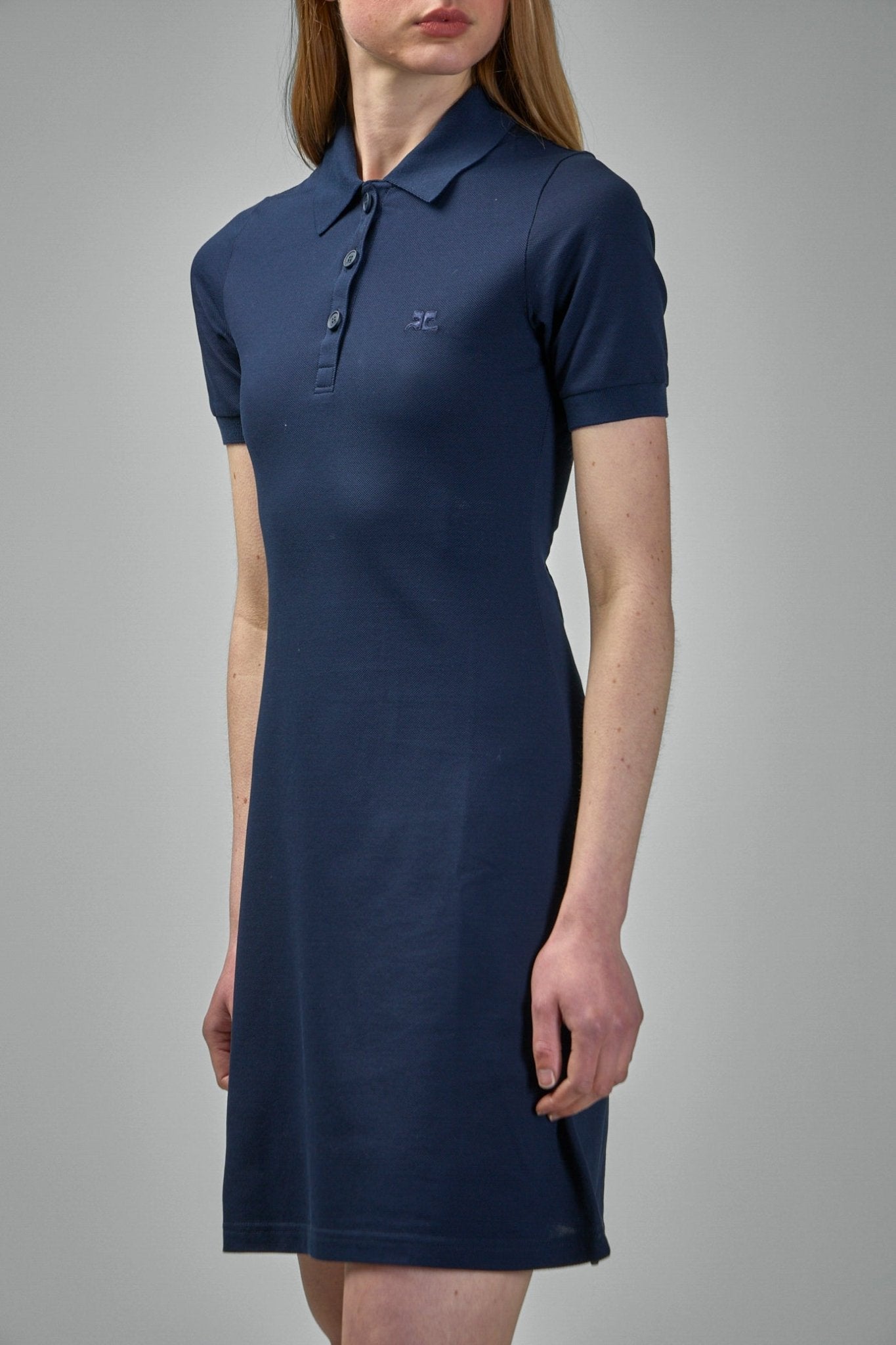 Mini Piqué Polo Dress