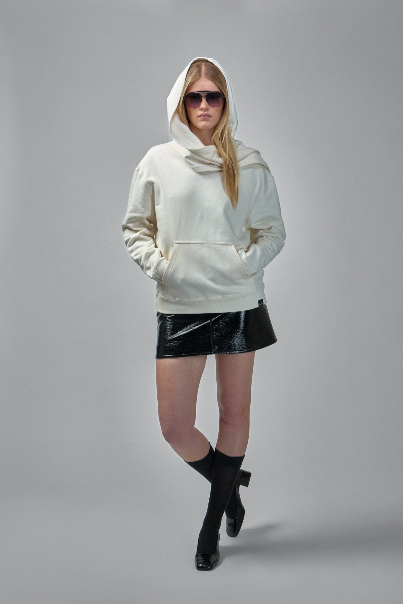 Scarf Detail Hoodie