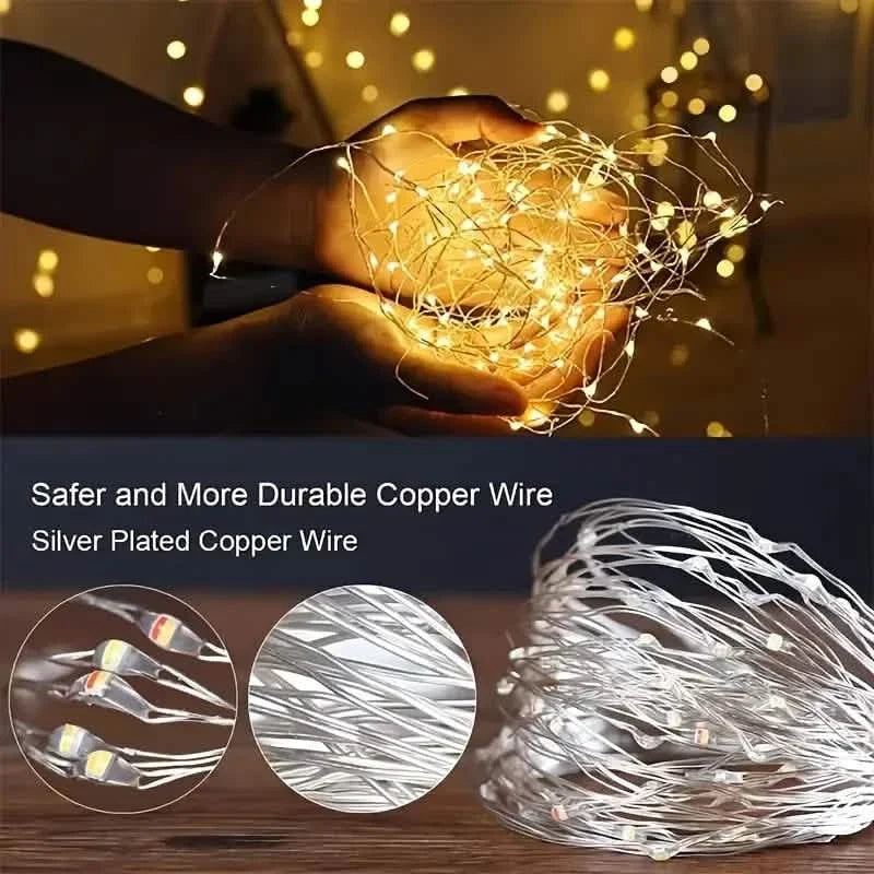 Creative String Lights For Bedroom, Party, Wedding, Outdoor Camping Hiking and Decoration