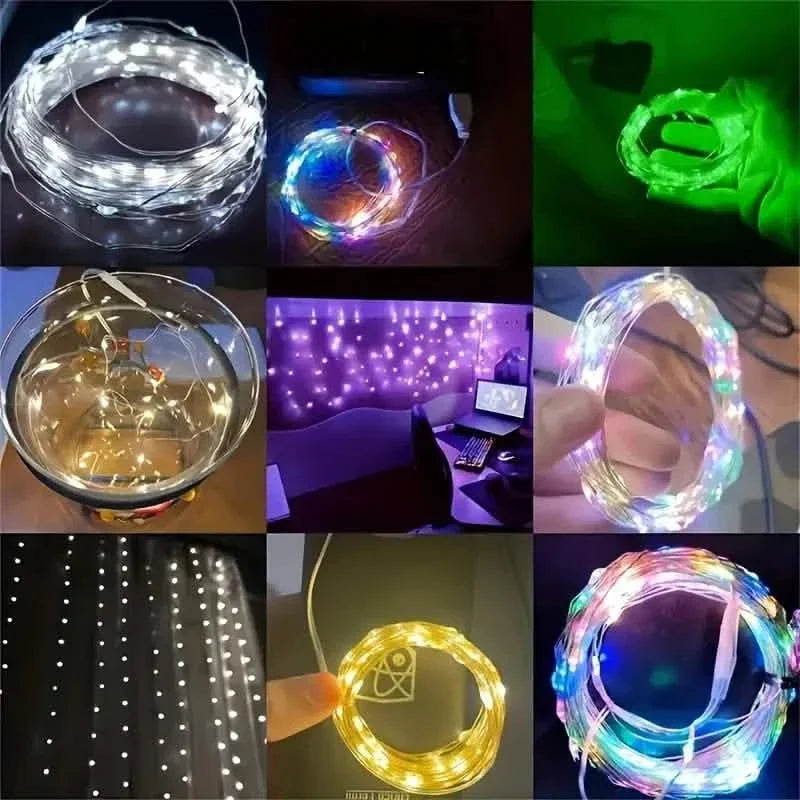 Creative String Lights For Bedroom, Party, Wedding, Outdoor Camping Hiking and Decoration