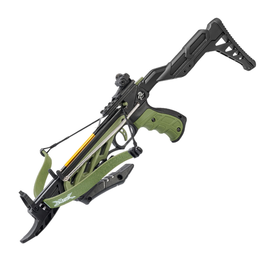 80lb Self Cocking Pistol GRIP CrossBow with Adjustable Stock - TOPHATTER'S ARMORY DEALS