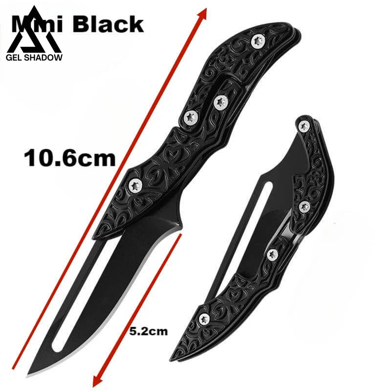 Damascus Steel Transformable Mechanical Magic knife-GS33