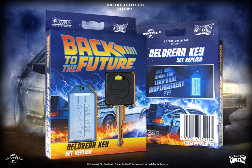 Back to the Future – DeLorean Replica Key Set