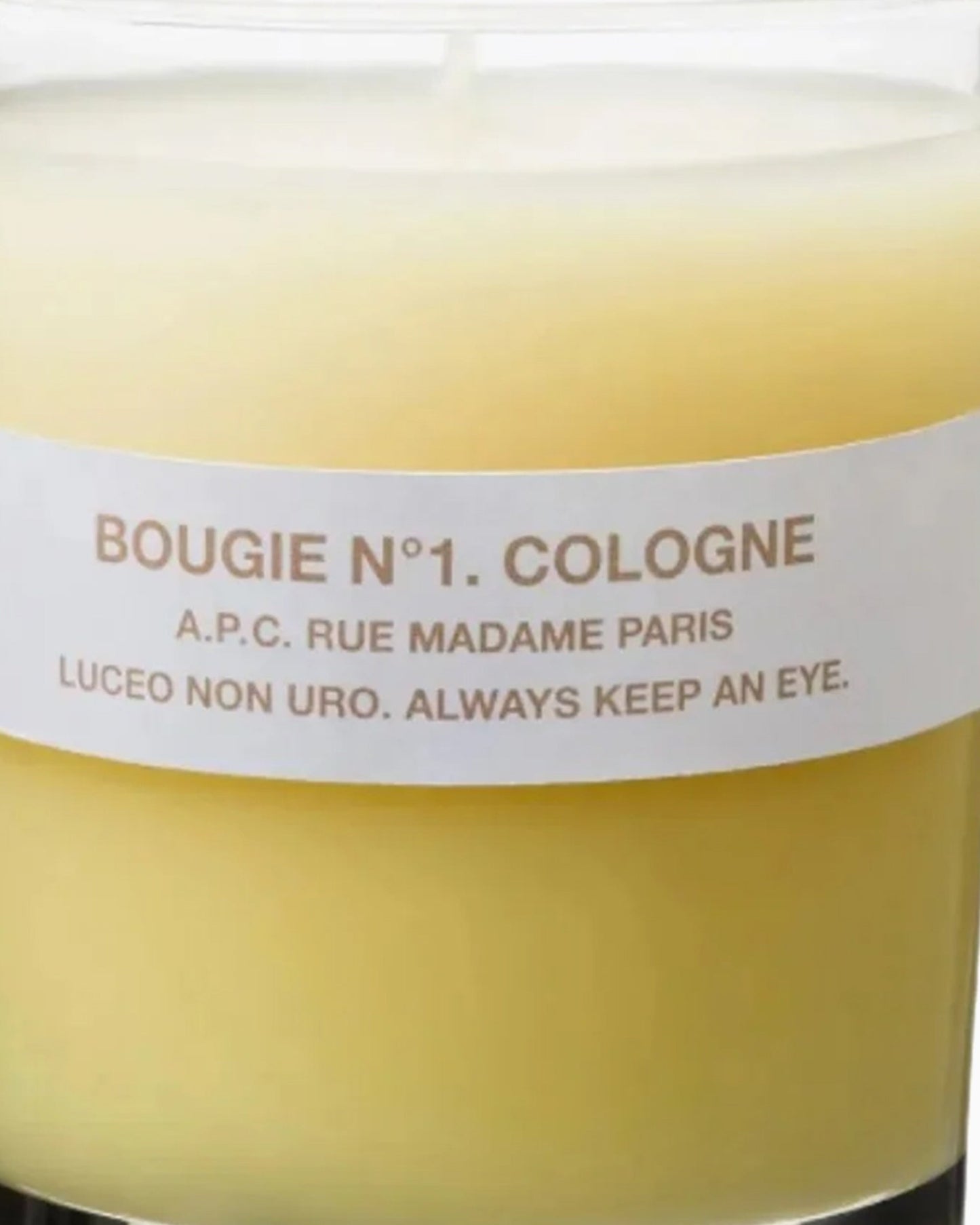 Vela Perfumada A.P.C. Bougie Nº1 Cologne