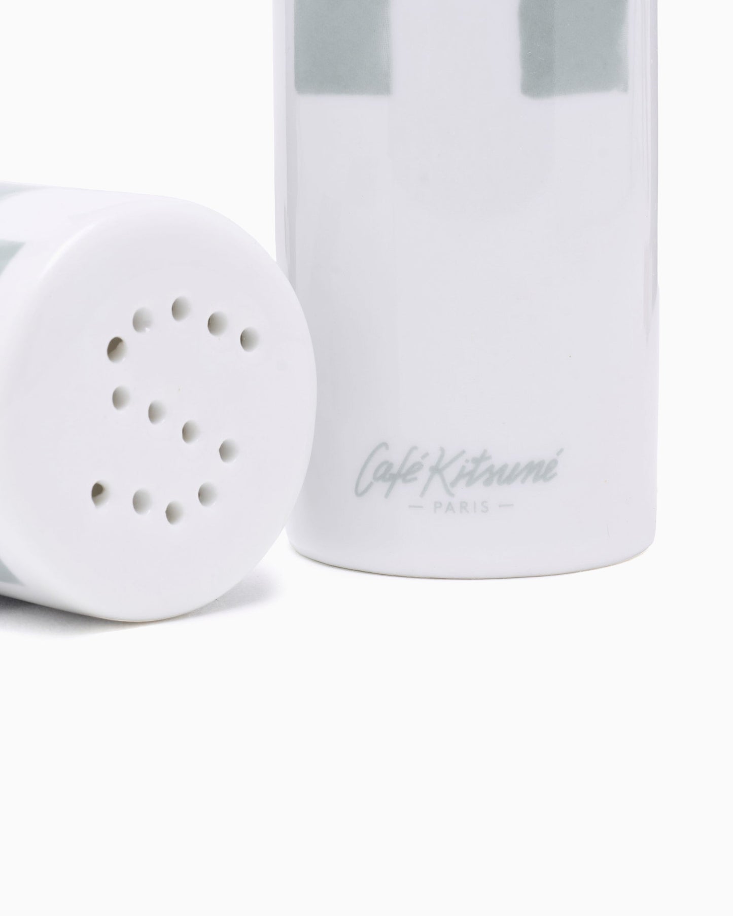 Café Kitsuné Checkerboard Porcelain Salt and Pepper