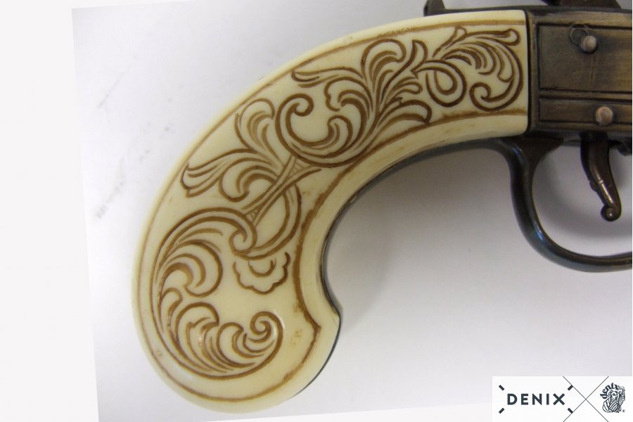 Femme Fatale Ivory Garter Gun