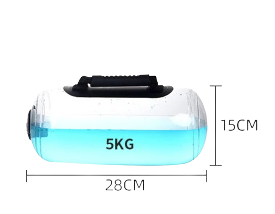 Aqua Water Bag - Versatile Home Gym Fitness Equipment for Bodybuilding and Weight Training