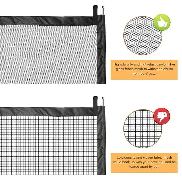 Dog Gate Clever Mesh Dog Fence