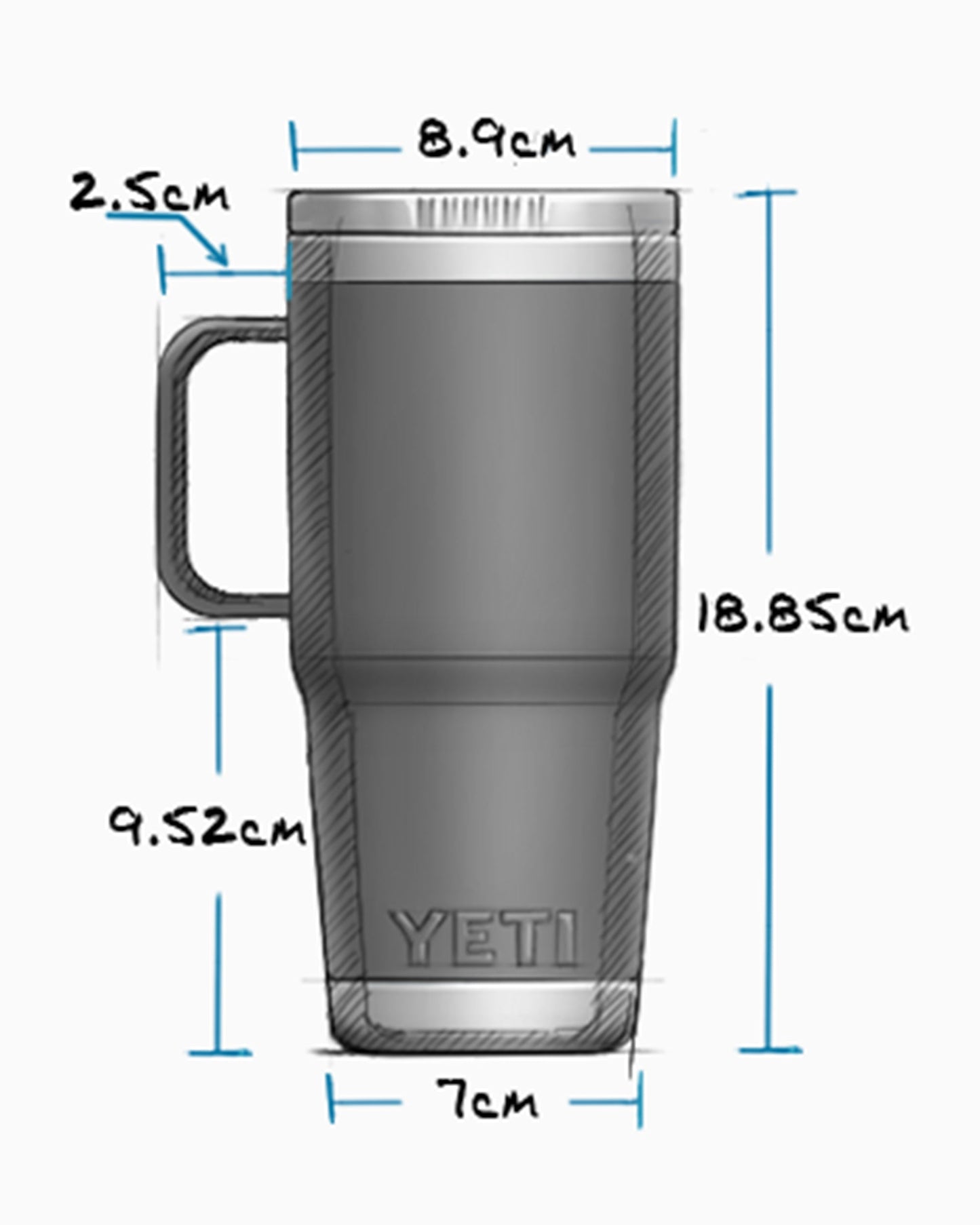 YETI Rambler 591 ML Travel Mug