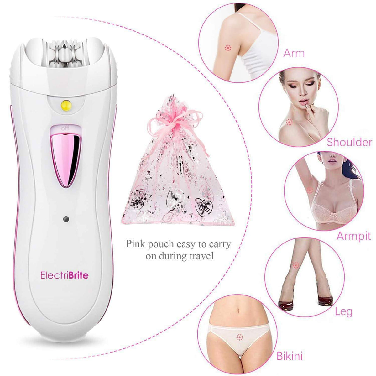 ElectriBrite Facial Hair Removal Epilators